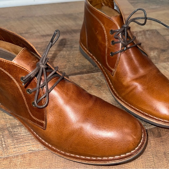 Men’s Crown Vintage Casper Chukka Cognac Lace-Up Dress Boots main image 4